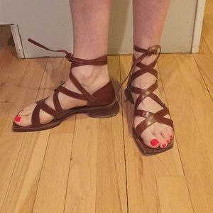 Joan Helpern strappy sandals